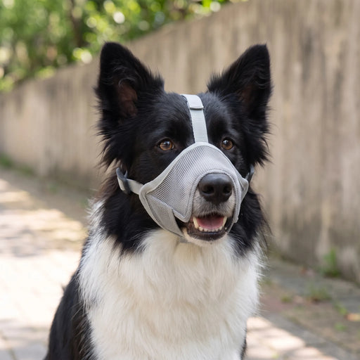 AeroSnout  - Flexible Dog Muzzle For Daily Use Travelling On Buses