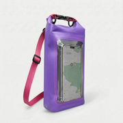 AquaPouch  - Crossbody Waterproof Phone Pouch Navigating During Water Sports