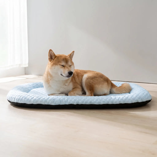 PawsCool  - Textured Cooling Dog Bed Resting On Warm Days