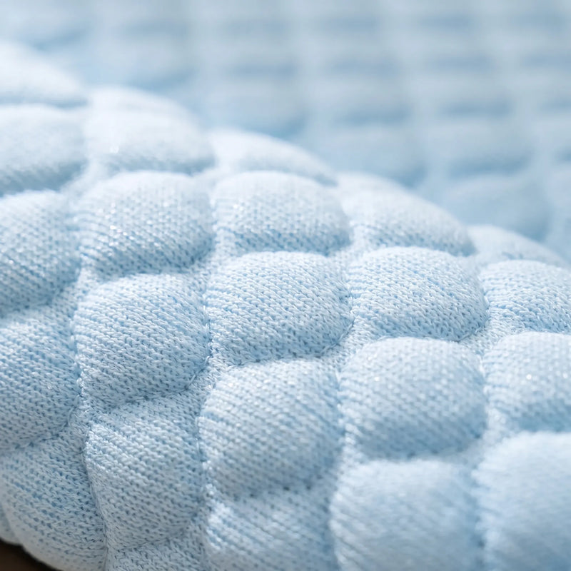 PawsCool  - Textured Cooling Dog Bed Resting On Warm Days
