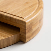 RondoServe  - Round Cheese Board With Knife Arranging Snacks Elegantly